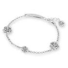 Bling Bling - Bling Bling Roses Bracelet - Platinum Plated 925 Silver