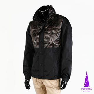 Camouflage Panel Windbreaker