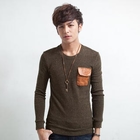 Free Shop - Pocket-Accent Knit Top
