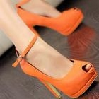 Mancienne - Peep-Toe Stilettos