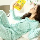 Tokyo Fashion - Pajamas Set: Polka Dot Top + Pants