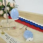 MyLittleThing - Elegant Lace Bead Earrings(blue)