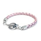 Kamsmak - Braided Leather Toggle Clasp Bracelet
