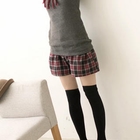 Tokyo Fashion - Belted Plaid Shorts