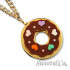 Sweet & Co. - Kandy X Sweet&Co. Minit Swarovski Donut Necklace