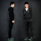 BoynMen - Drawstring Waist Studded Sweatpants