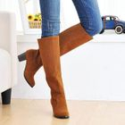 Smoothie - Faux-Suede Tall Boots