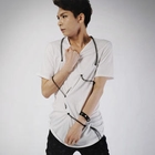 deepstyle - T-Shirt with Eye-let Metal Tube