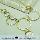 MyLittleThing - Glamorous Golden Circle Necklace