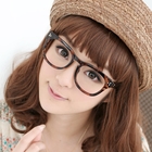 59 Seconds - Printed Retro Glasses (Non-Prescription Lens Included)