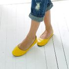 Nongli - Faux-Snakeskin Flats