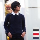 SEOBEAN - Round-Neck Sweater