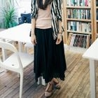 BAIMM - Crinkled Long Skirt 