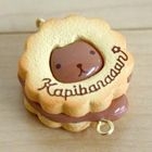 iswas - 'Kapibara-san' Cookie Mobile Phone Strap (2 Design)