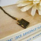 MyLittleThing - Copper Little Bible Necklace