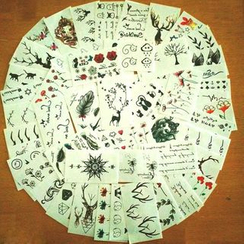 Tattoo Kingdom - Set of 50: Waterproof Temporary Tattoo Tattoo Kingdom - Set of 50: Waterproof Temporary Tattoo