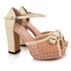 Grace Candy - Ankle Strap Open-Toe Pumps
