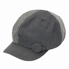 GRACE - Buttoned Plaid Casquette