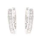 Keleo - 18K White Gold Earrings with Diamonds