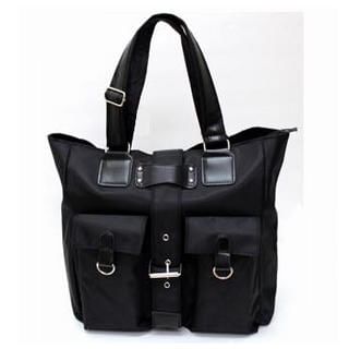 Dual-Pocket Belted Tote Dual-Pocket Belted Tote