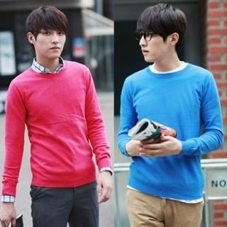 Wool Blend Knit Sweater Wool Blend Knit Sweater