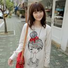 CLICK - Girl Print Pullover