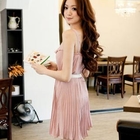 Tokyo Fashion - Pleated Sleeveless Dress