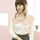Dodostyle - Bow Detail Capelet Top