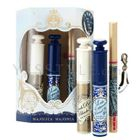 Shiseido - Majolica Majorca Eye Makeup Set (4 items): Mascara 6g + Mascara Base 6g + Eye Liner 1.3ml + Gift