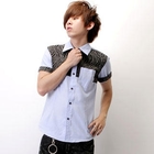 SeventyAge - Zebra Print Short Sleeve Shirt