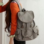 PG Beauty - Star-Print Canvas Backpack