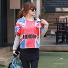REDOPIN - Union Jack Hooded Pullover