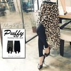 PUFFY - Inset Chiffon Skirt Leggings