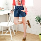 Tokyo Fashion - Tie-Waist Denim Shorts