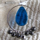 MyLittleThing - Water Blue Bird Circle Necklace