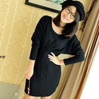 Jack Grace - Pleated-Waist Knit Dress