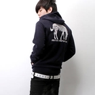 SeventyAge - Hooded Print Pullover
