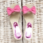 Angel Love - Bow-Accent Wedge Mules