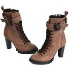 REDOPIN - Lace-Up Platform Boots