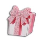 Sweet & Co. - Sweet Pink Glitter Present Silver Ring