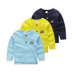 WellKids - 兒童長袖刺繡上衣 WellKids - 兒童長袖刺繡上衣