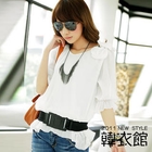 Haans Collection - Pleated Chiffon Top