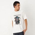 Buden Akindo - Short Sleeve Print T-Shirt- Star Print Pig