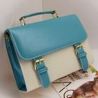 19th Street - Two-Tone Buckled Briefcase