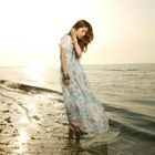 Tokyo Fashion - Floral Chiffon Maxi Dress