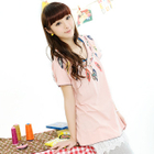 59 Seconds - Feather Embriodered Top