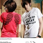 Monkey Shop - Angel Print Short-Sleeve Tee