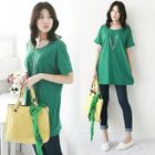 Antic Beads - Short-Sleeve Long T-Shirt