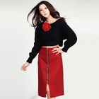 Nabi - Zip Front Skirt