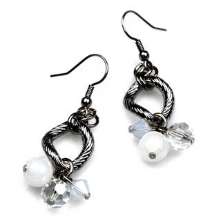 Pure White Crystals Earrings Pure White Crystals Earrings